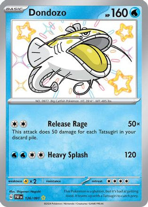 Dondozo 126 - SV Paldean Fates Holofoil - Poke-Collect