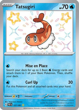 Tatsugiri 127 - SV Paldean Fates Holofoil - Poke-Collect