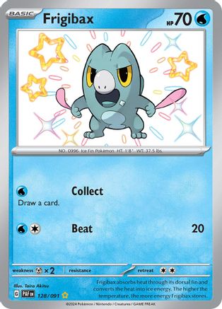 Frigibax 128 - SV Paldean Fates Holofoil - Poke-Collect