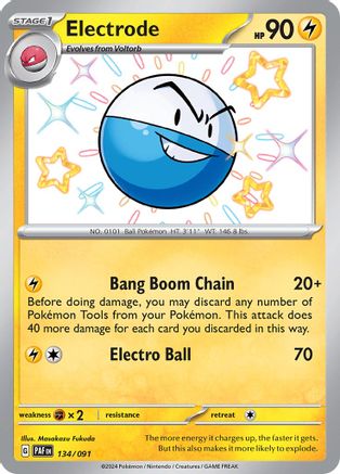 Electrode 134 - SV Paldean Fates Holofoil - Poke-Collect