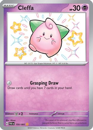 Cleffa 150 - SV Paldean Fates Holofoil - Poke-Collect