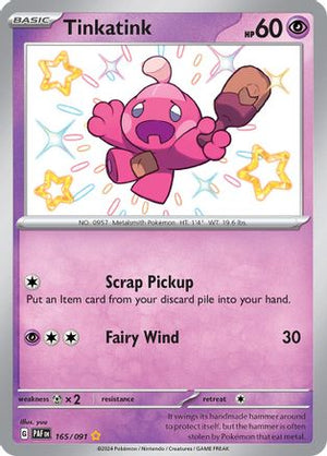 Tinkatink 165 - SV Paldean Fates Holofoil - Poke-Collect