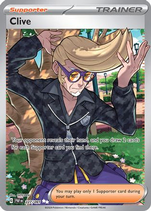 Clive 227 - SV Paldean Fates Holofoil - Poke-Collect