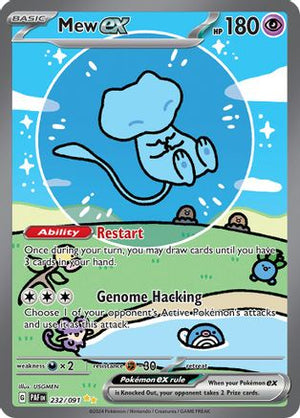 Mew ex 232 - SV Paldean Fates Holofoil - Poke-Collect