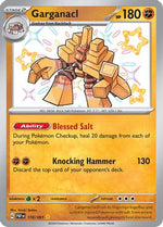 Garganacl 178 - SV Paldean Fates Holofoil - Poke-Collect