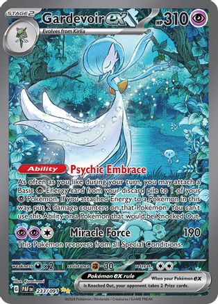 Gardevoir ex - 233/091 233 - SV Paldean Fates Holofoil - Poke-Collect