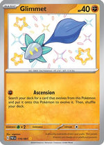 Glimmet 179 - SV Paldean Fates Holofoil - Poke-Collect