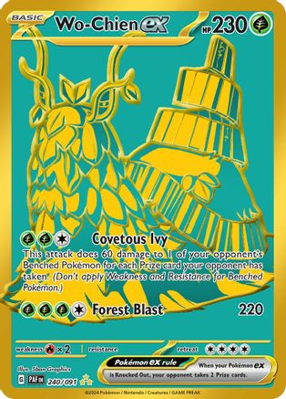 Wo-Chien ex 240 - SV Paldean Fates Holofoil - Poke-Collect