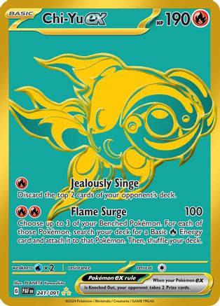 Chi-Yu ex 241 - SV Paldean Fates Holofoil - Poke-Collect