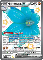 Glimmora ex 218 - SV Paldean Fates Holofoil - Poke-Collect
