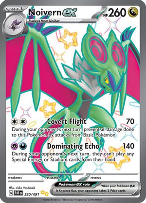 Noivern ex - 220/091 220 - SV Paldean Fates Holofoil - Poke-Collect