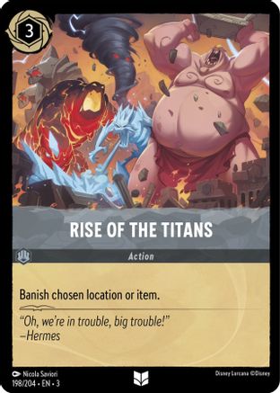 Rise of the Titans (198/204) - Into the Inklands Cold Foil