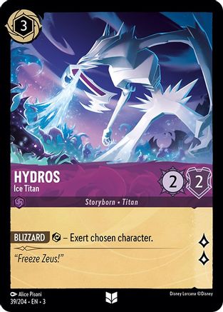 Hydros - Ice Titan (39/204) - Into the Inklands Cold Foil