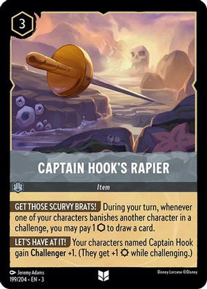 Captain Hook's Rapier (199/204) - Into the Inklands