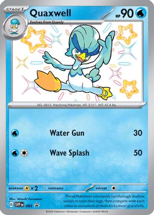 Quaxwell - 083 83 - SV Scarlet & Violet Promo Cards Holofoil - Poke-Collect