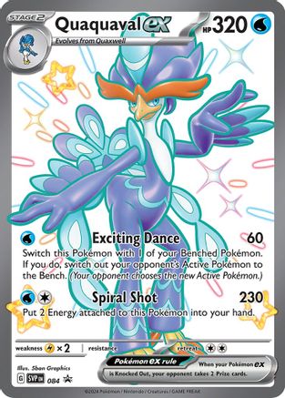Quaquaval ex - 084 84 - SV Scarlet & Violet Promo Cards Holofoil