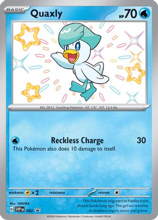 Quaxly - 082 82 - SV Scarlet & Violet Promo Cards Holofoil - Poke-Collect
