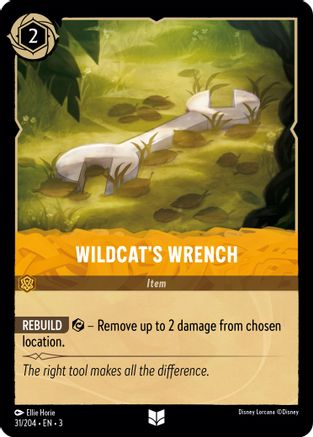 Wildcat's Wrench (31/204) - Into the Inklands Cold Foil