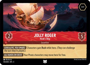 Jolly Roger - Hook's Ship (135/204) - Into the Inklands Cold Foil