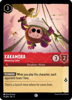 Kakamora - Menacing Sailor (111/204) - Into the Inklands Cold Foil