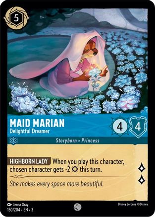 Maid Marian - Delightful Dreamer (150/204) - Into the Inklands Cold Foil