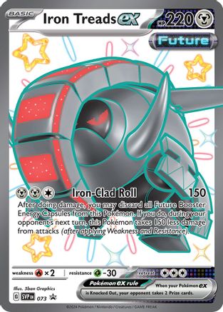 Iron Treads ex - 073 73 - SV Scarlet & Violet Promo Cards Holofoil