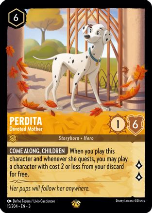 Perdita - Devoted Mother (15/204) - Into the Inklands Cold Foil