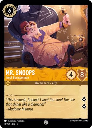 Mr. Snoops - Inept Businessman (11/204) - Into the Inklands