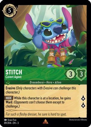 Stitch - Covert Agent (89/204) - Into the Inklands