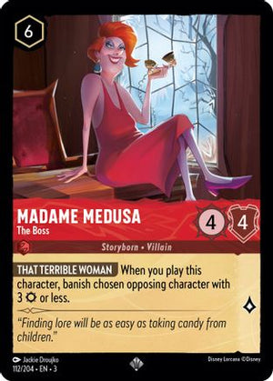 Madame Medusa - The Boss (112/204) - Into the Inklands