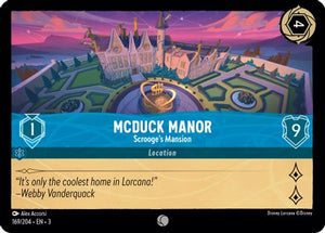 McDuck Manor - Scrooge's Mansion (169/204) - Into the Inklands Cold Foil