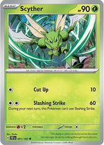 Scyther 1 - SV05 Temporal Forces Reverse Holofoil - Poke-Collect