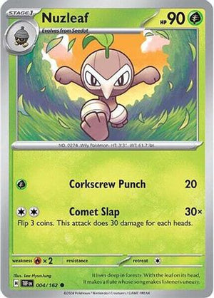 Nuzleaf 4 - SV05 Temporal Forces - Poke-Collect