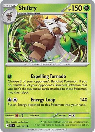 Shiftry - 005/162 5 - SV05 Temporal Forces - Poke-Collect