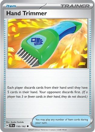 Hand Trimmer 150 - SV05 Temporal Forces Reverse Holofoil - Poke-Collect