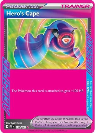 Hero's Cape 152 - SV05 Temporal Forces Holofoil - Poke-Collect