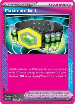 Maximum Belt 154 - SV05 Temporal Forces Holofoil - Poke-Collect