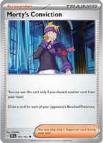 Morty's Conviction 155 - SV05 Temporal Forces Reverse Holofoil - Poke-Collect