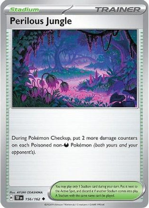 Perilous Jungle 156 - SV05 Temporal Forces Reverse Holofoil - Poke-Collect
