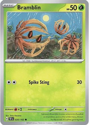 Bramblin 20 - SV05 Temporal Forces Reverse Holofoil - Poke-Collect