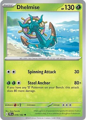 Dhelmise 19 - SV05 Temporal Forces Reverse Holofoil - Poke-Collect