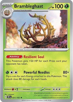Brambleghast 21 - SV05 Temporal Forces Holofoil - Poke-Collect