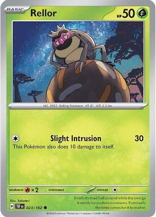 Rellor 23 - SV05 Temporal Forces Reverse Holofoil - Poke-Collect