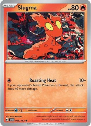 Slugma 28 - SV05 Temporal Forces Reverse Holofoil - Poke-Collect