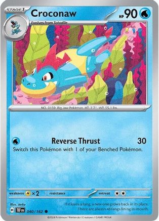 Croconaw 40 - SV05 Temporal Forces - Poke-Collect