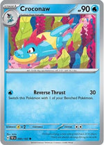 Croconaw 40 - SV05 Temporal Forces Reverse Holofoil - Poke-Collect