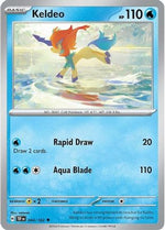 Keldeo 44 - SV05 Temporal Forces Reverse Holofoil - Poke-Collect