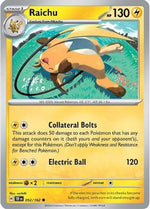 Raichu 52 - SV05 Temporal Forces Reverse Holofoil - Poke-Collect