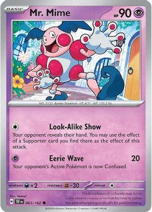 Mr. Mime 63 - SV05 Temporal Forces Reverse Holofoil - Poke-Collect