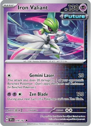Iron Valiant - 079/162 79 - SV05 Temporal Forces - Poke-Collect